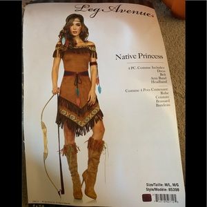 Women’s native American costume